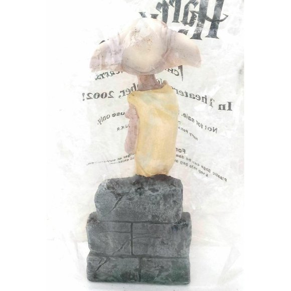 Harry Potter Dobby Bobblehead Movie Theater Promo New Vintage Sealed Chamber - Picture 7 of 8